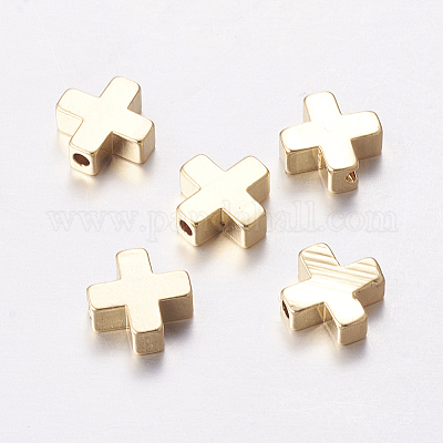 Perline in ottone&nbsp;X-KK-K182-01G-1