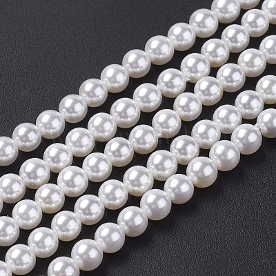 Shell-Perle Perle Stränge&nbsp;BSHE-P023-3mm-1