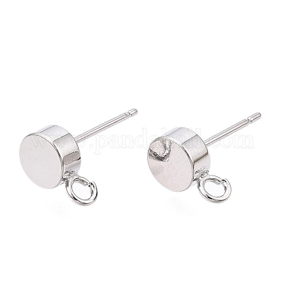 Accessoires de clous d'oreilles en laiton&nbsp;KK-T038-293P-1