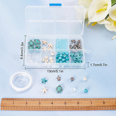 Shop SUNNYCLUE DIY Synthetic Turquoise Earring Kits for Jewelry Making -  PandaHall Selected