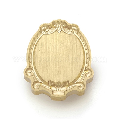 Wholesale 3D Embossed Photo Frame Brass Wax Seal Stamp Head 