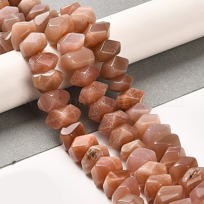 Natürliche sunstone Perlen Stränge&nbsp;G-N327-05-12-1