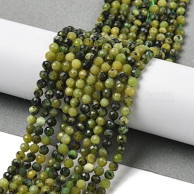 Chapelets de perles de jade naturel&nbsp;G-G189-D08-02-1