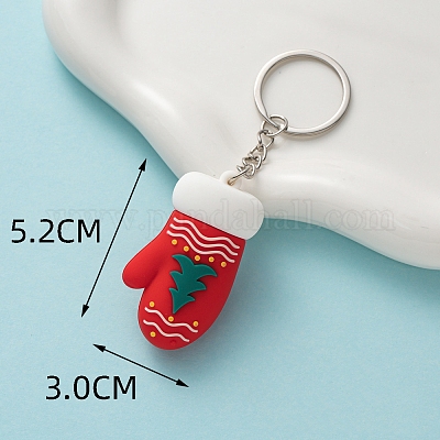 Portachiavi in plastica pvc&nbsp;PW-WG3A7B9-23-1