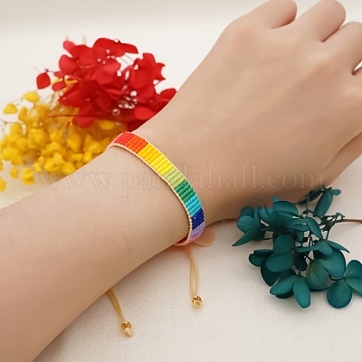 Wholesale Friendship Loom Pattern Miyuki Seed Beads Bracelets for