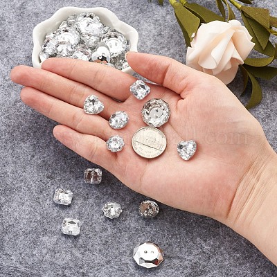 Acryl-strass-tasten&nbsp;BUTT-PJ0001-01-1
