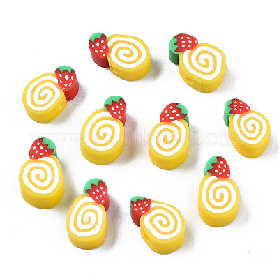 Perles en pâte polymère manuel&nbsp;CLAY-N011-018C-1