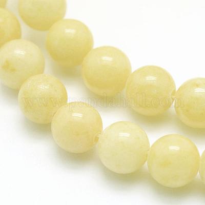 Natur Mashan Jade runde Perlen Stränge&nbsp;G-D263-4mm-XS06-1