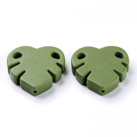 Food Grade Eco-Friendly Silicone Focal Beads SIL-S003-06F-1