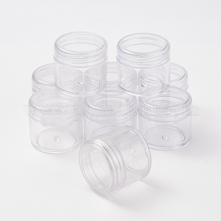 (venta de liquidación defectuosa: rayones en la superficie) recipientes de cuentas de plástico CON-XCP0001-88-1
