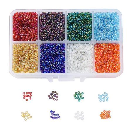 12/0 perles de rocaille en verre SEED-X0050-2mm-09-1
