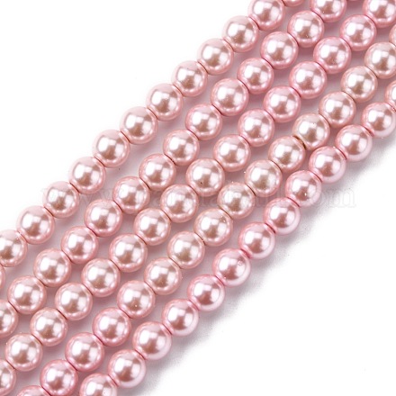 Grade A Glass Pearl Beads HY-J001-6mm-HX077-1