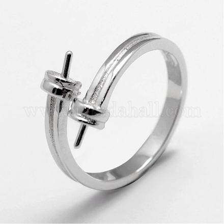 925 кольцо из стерлингового серебра STER-F026-93P-1