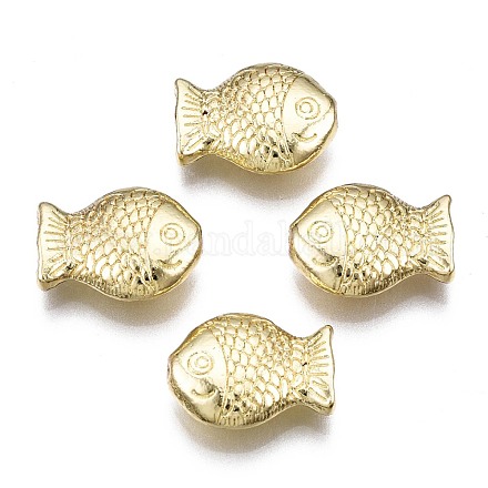 Rack Plating Alloy Beads PALLOY-T077-137LG-RS-1