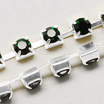 Cadenas de strass Diamante de imitación de bronce CHC-S16-10S-1
