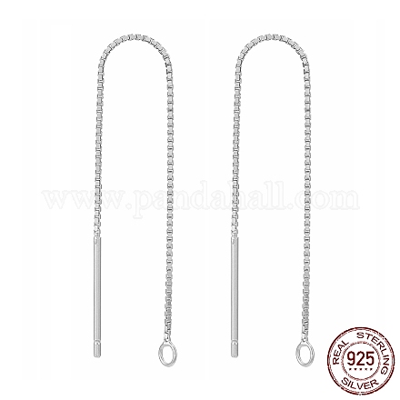 Risultati di orecchini a bottone in argento sterling placcato rodio X-STER-E051-B-01P-1