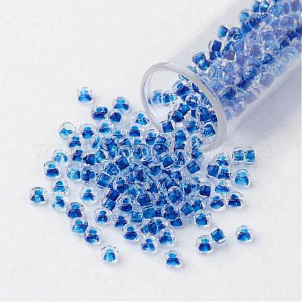 11/0 grade a perles de rocaille en verre transparent X-SEED-N001-D-215-1