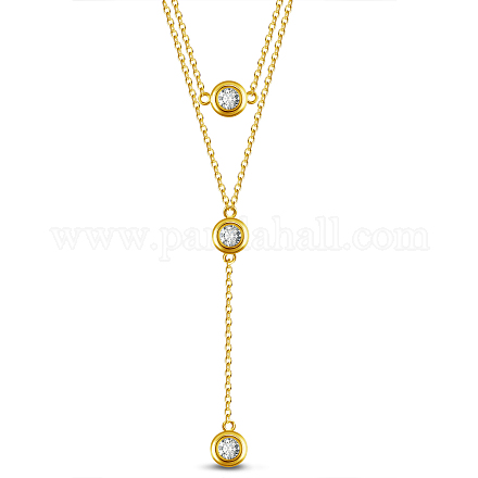 Многоуровневые ожерелья shegrace 925 из стерлингового серебра JN844C-1