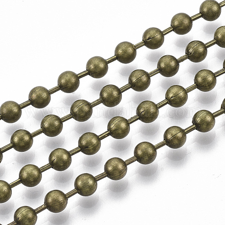 Cadenas de bolas de latón X-CHC-S008-003A-AB-1