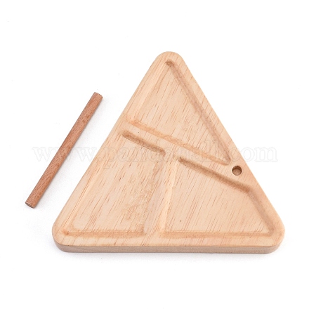 Kit de telar de abalorios de tejido de madera TOOL-L011-02-1