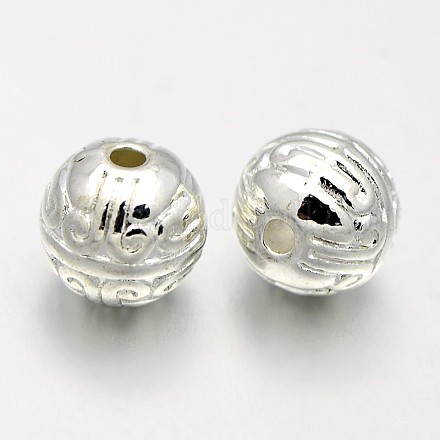 Round Brass Beads KK-E660-03S-1