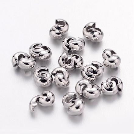Iron Crimp Beads Covers X-IFIN-H028-NFN-NF-1