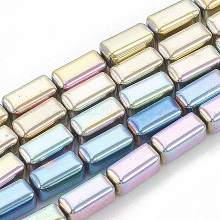Electroplate Non-magnetic Synthetic Hematite Beads Strands G-N0322-11-1