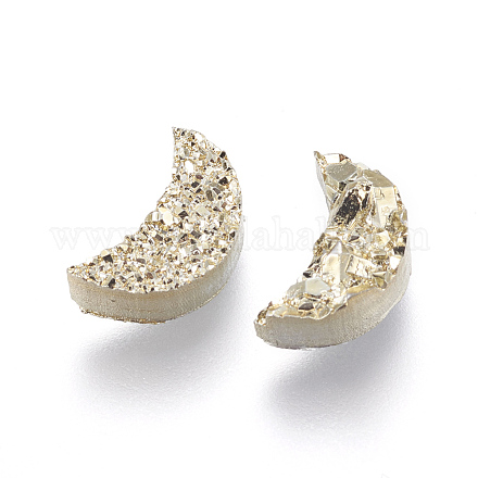 Perlas de resina de piedras preciosas druzy imitación RESI-L026-I05-1