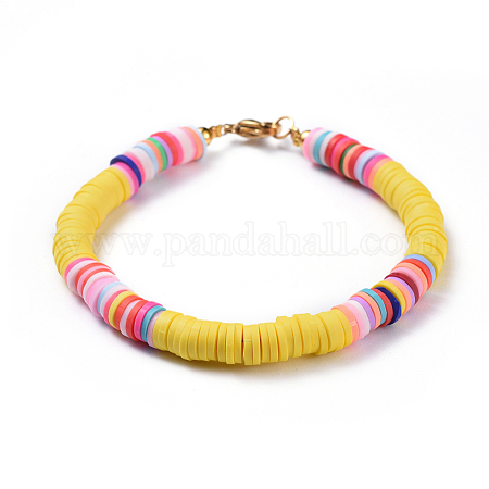 Wholesale Eco-Friendly Handmade Polymer Clay Heishi Beads