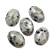 Natural Sesame Jasper Cabochons, Oval, 18x13x5~5.5mm