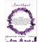 Natural Amethyst Chips Beaded Stretch Bracelets, 7-1/2 inch(19cm)