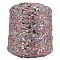 Polyester Sequins Yarn, for Knitting Crochet Supplies, Colorful, 3~6mm
