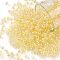 TOHO Round Seed Beads, Japanese Seed Beads, (770) Inside Color AB Crystal/Yellow Lined, 8/0, 3mm, Hole: 1mm, about 222pcs/10g