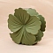 Flower Plastic Claw Hair Clips, Hair Accessories for Women & Girls, Green, 75x80x45mm