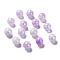 Two Tone Opaque Acrylic Beads, Round, Medium Purple, 10mm, Hole: 1.8mm, about 740pcs/363g