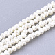 Brins de perles de culture d'eau douce naturelles PEAR-T003-24-1