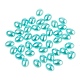Cabujones de perlas de imitación de plástico ABS SACR-R755-8x6mm-Z19-2