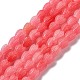 Chapelets de perles en corail synthétique G-Q1007-01A-01-1