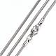 304 Stainless Steel Snake Chain Necklaces STAS-G083-16P-1