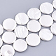 Shell Pearl Beads Strands X-SSHEL-T007-22G-1