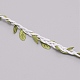 Пеньковая веревка с полиэфирным зеленым листом PJ-TAC0004-03D-2