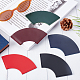 CHGCRAFT 5Pcs 5 Colors Leather Corner Bookmark FIND-CA0004-58-4