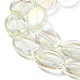Brins de perles de verre plaqués électrolytiques EGLA-G037-05A-FP05-3