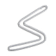 Herren-201 Edelstahl-kubanische Halskette NJEW-N050-A07-5-60P-3