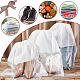 Olycraft 6Pcs 6 Styles Rectangle Non-woven Fabric Packing Pouches Drawstring Bags ABAG-OC0001-09-6