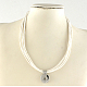 Cotton Waxed Cord Snap Necklace Makings NJEW-R240-08-2