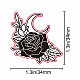 Craspire Tampon de sceau de cire rose AJEW-WH0192-068-2
