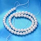 Fili di perle di perle d'acqua dolce coltivate naturali PEAR-L001-F-07-2