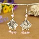 Tibetan Style Chandelier Earrings EJEW-JE00538-09-1