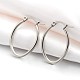 201 Stainless Steel Hoop Earrings EJEW-P066-18A-1